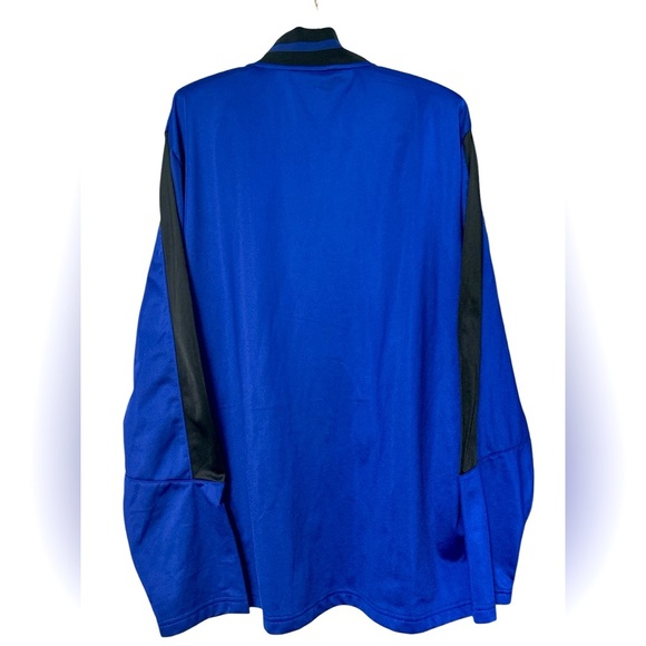AND1 Mens Blue and Black Colorblock Track Jacket - Picture 4 of 10